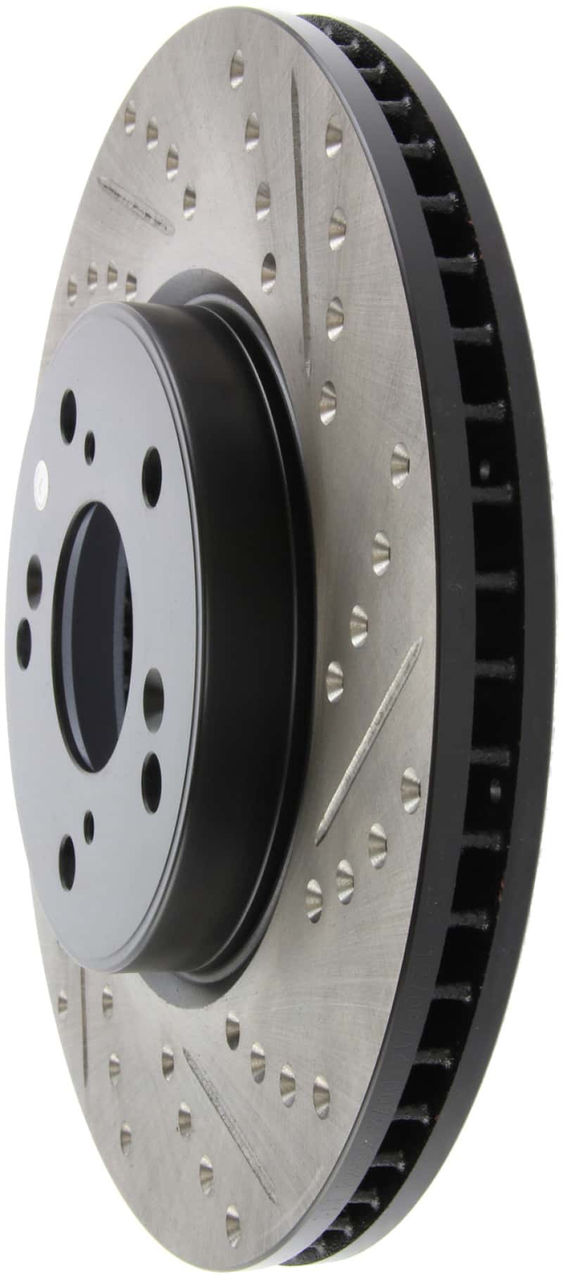 Stoptech — StopTech Slotted & Drilled Sport Brake Rotor Front Left 13 Honda Accord Sport
Slot/Drill Rotor - view 1