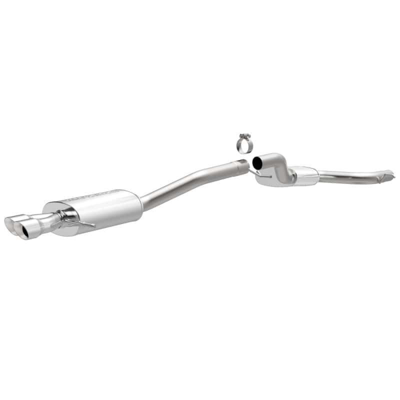 Magnaflow — MagnaFlow 12 VW Jetta 2.0L Turbocharged Dual Straight D/S Rear Exit Stainless Cat Back Perf Exhaust
Cat-Back - view 1