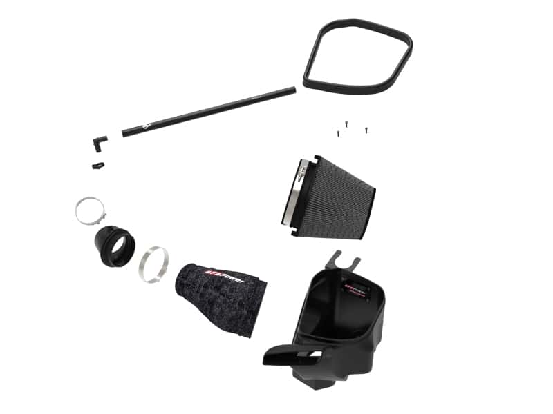 aFe — aFe 2021 Dodge Durango SRT Hellcat Track Series Carbon Fiber Cold Air Intake System w/ Pro 5R Filter
Track Series Intake  - view 2
