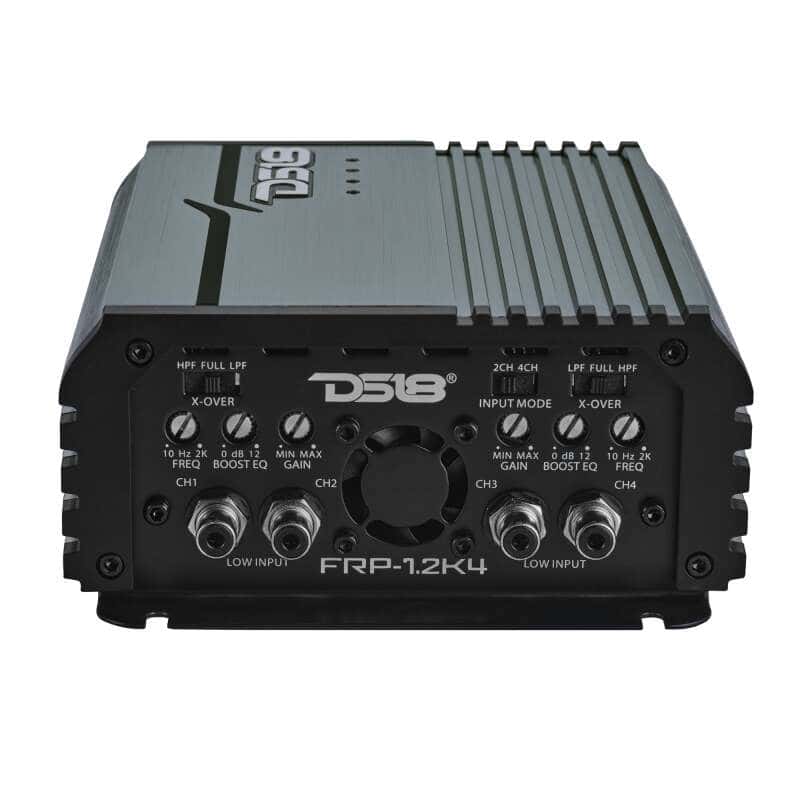 DS18 — DS18 4-Channel Class-D Amp Stereo Full-Range 4 x 120 W RMS at4 ohm- Titanium - view 2