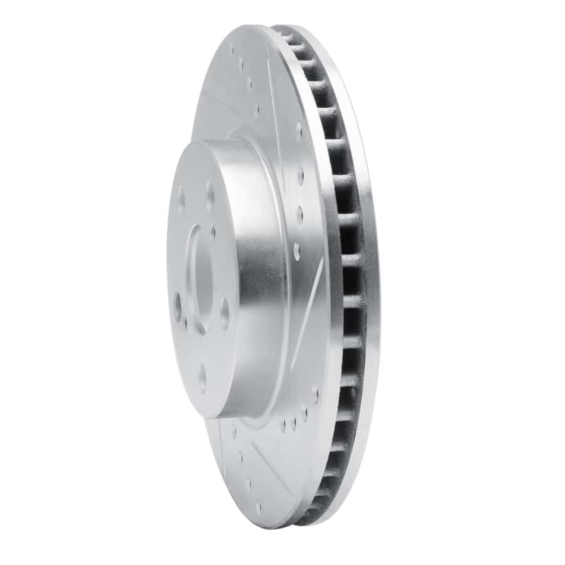 R1 Concepts — R1 94-00 Toyota Celica Front Right Drilled & Slotted Silver Brake Rotor
R1 Brake Rotor Drill - view 2