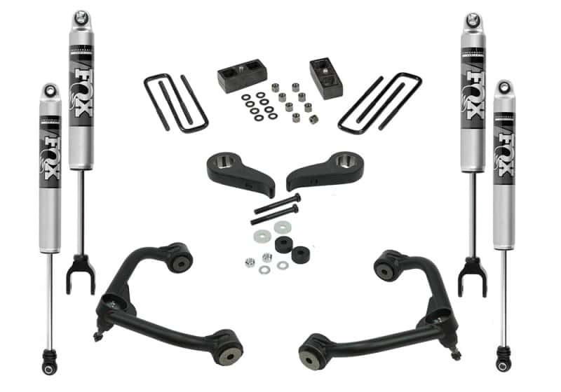 Superlift — Superlift 20-24 Chevrolet Silverado / 20-24 GMC Sierra 3in Lift Kit w/ Fox 2.0 Shocks - view 1