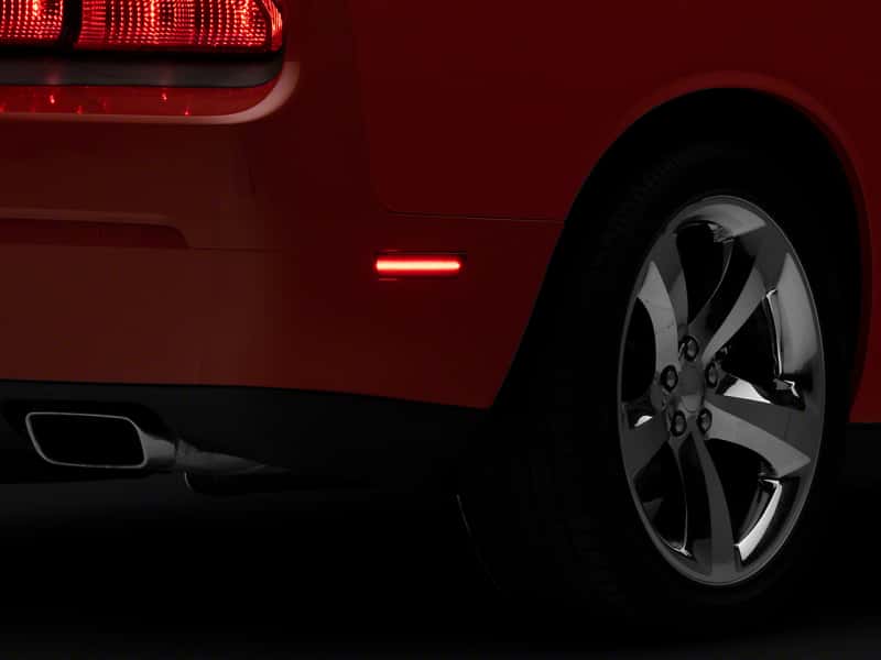 Raxiom — Raxiom 08-14 Dodge Challenger 11-14 Dodge Charger Axial Series LED Rear Side Marker Lights- Smoked
Lights - view 1