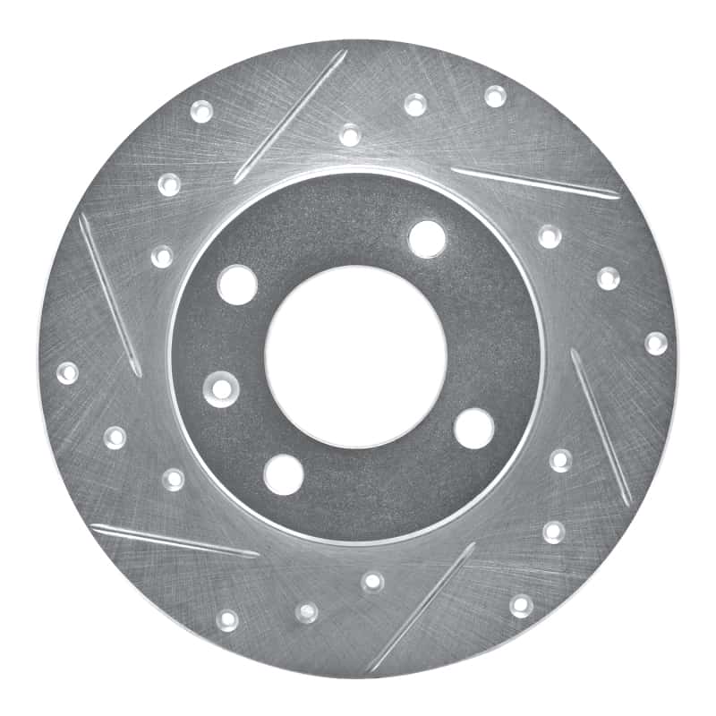 R1 Concepts — R1 73-05 Audi 4000 Front Left Drilled & Slotted Silver Brake Rotor
R1 Brake Rotor Drill - view 1