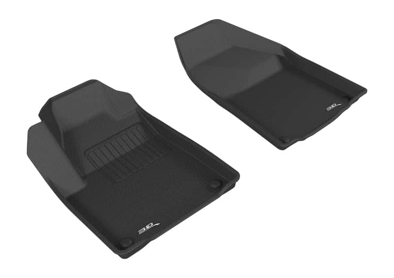 3D MAXpider — 3D MAXpider 2015-2020 Jeep Cherokee Kagu 1st Row Floormat - Black
Floor Mat Set - view 1