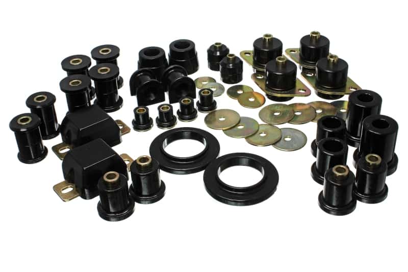 Energy Suspension — Energy Suspension 05-13 Toyota Tacoma 4WD/Prerunner 2WD Black Hyper-Flex Master Bushing Set
Master Bushing Kit - view 4