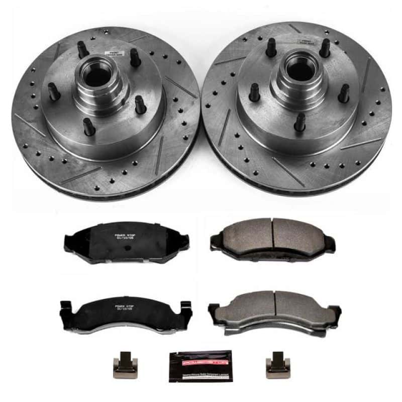 PowerStop — Power Stop 87-93 Ford E-150 Front Z23 Evolution Sport Brake Kit - view 1