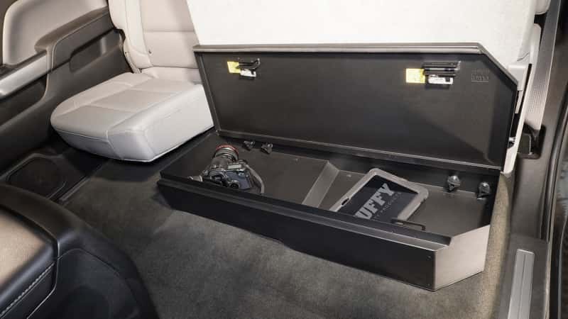 Tuffy Products — Tuffy Underseat Lockbox 2/3 Length W/ Keyed Lock For Chevrolet Silverado & Gmc Sierra
Lockbox - view 18