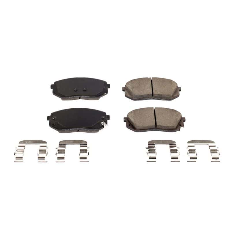 PowerStop — Power Stop 2018 Hyundai Elantra GT Front Z17 Evolution Ceramic Brake Pads w/Hardware
Z17 Brake Pads - view 1