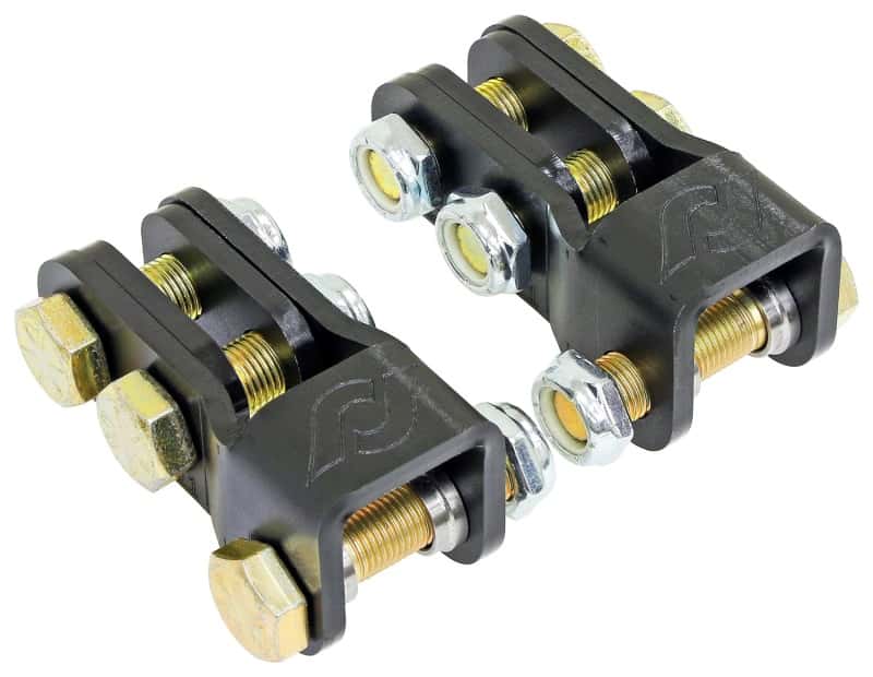 RockJock — RockJock Antirock Double Shear End Link Bracket Kit Arm Length Ext. 1.5in up to 1.25in Link Offset
SwyBarDropBrkt - view 1