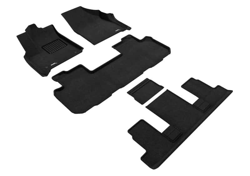 3D MAXpider — 3D MAXpider 18-21 Buick Enclave 7-Passenger Elegant Black R1 R2 R3
Floor Mat Set - view 1