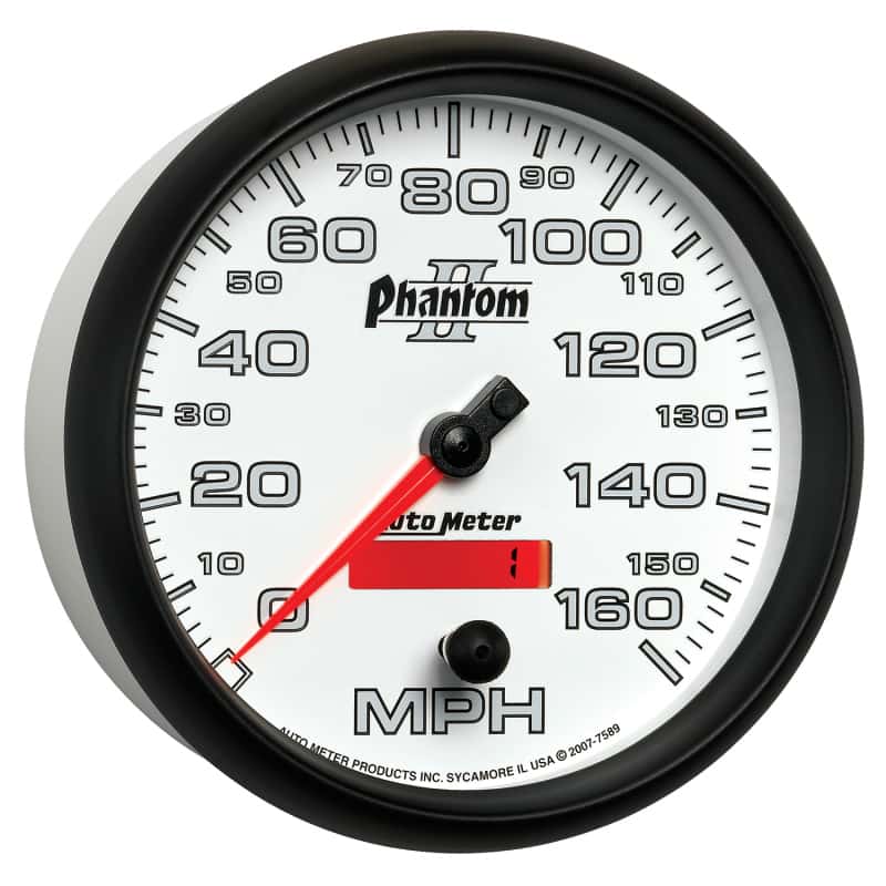 AutoMeter — Autometer Phantom II 5in Electrical Programmable Speedometer 150MPH
5" SPEEDO, 160 MPH, - view 11