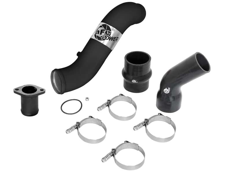 aFe — aFe Bladerunner 3in Intercooler Hot Side Tube for 16-17 Nissan Titan XD V8 5.0L (td)
Hot Charge Pipe - view 5
