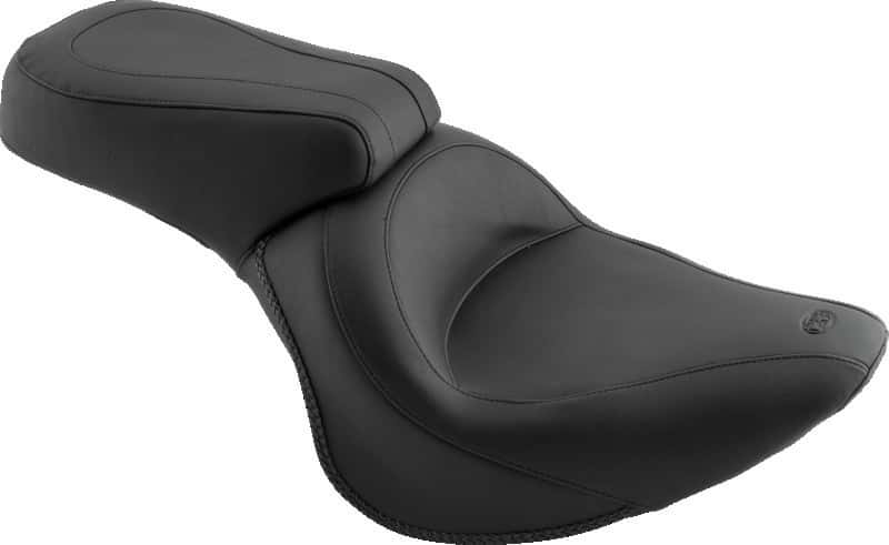 Mustang Motorcycle — Mustang 06-17 Harley Softail Wide Tire (200mm) Standard Touring 1PC Seat - Black - view 2