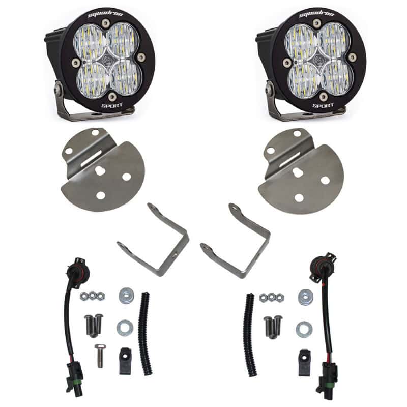 Baja Designs — Baja Designs 15-19 Chevrolet/GMC Colorado/Canyon Sport Clear Fog Pocket Kit - view 1