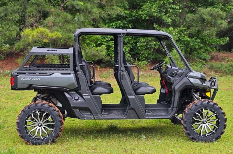 Seizmik — Seizmik 15-24 Can-Am HD7-10 Defender/Polaris 570-1000 Ranger XP/Crew Bed Rack Half Height - view 2