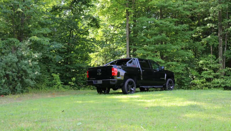 CORSA Performance — Corsa 2014-2019 Chevy Silverado 1500 5.3L V8 CC / SB 3in Single Side Exit Touring Cat-Back Exhaust
Exhaust - view 2