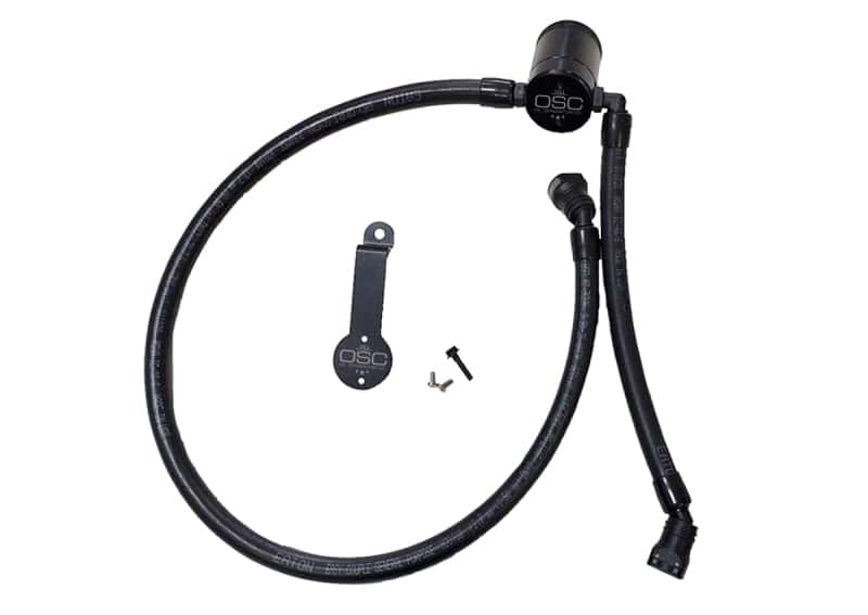 J&L — J&L 18-25 Jeep Wrangler JL 3.6L Driver Side Oil Separator 3.0 - Black Anodized
Oil Separator - view 1