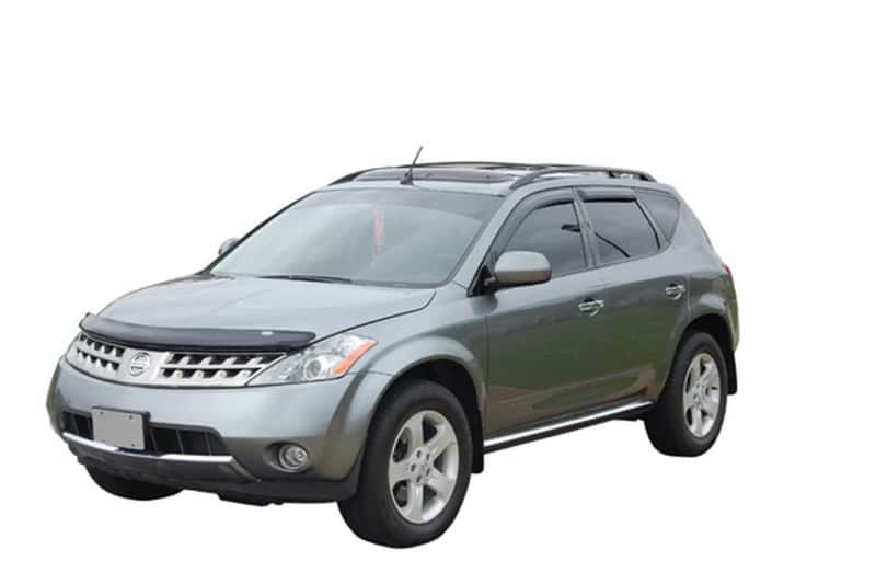 AVS — AVS 03-07 Nissan Murano High Profile Bugflector II Hood Shield - Smoke
Hood Protector
BUGFLECTOR II - view 2