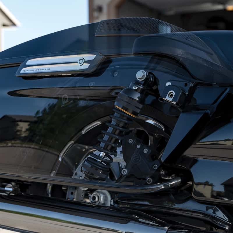 Progressive — Progressive Harley-Davidson Ultra Low 944 Series Shocks 12.5in Heavy Duty - Blk/Gld - view 2