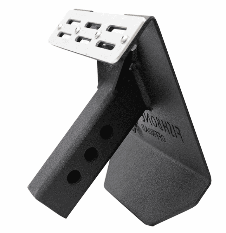 Fishbone Offroad — Fishbone Offroad 2In Receiver Hitch Mounted Step - Black Powdercoat Steel - view 4