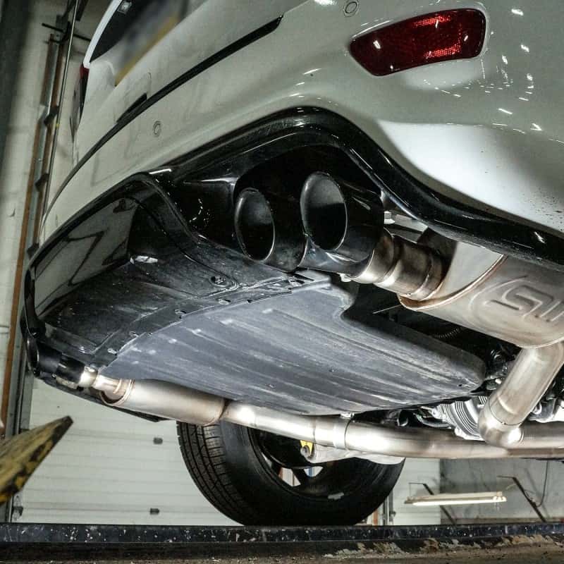 Stainless Works — Stainless Works 2018 Jeep TrackHawk 6.2L 3in Catback System X-Pipe Turbo S-Tube Muffler Stock Exit
sswJEEP1862CB-S

Exhaust System
sswJEEP1862CB - view 7
