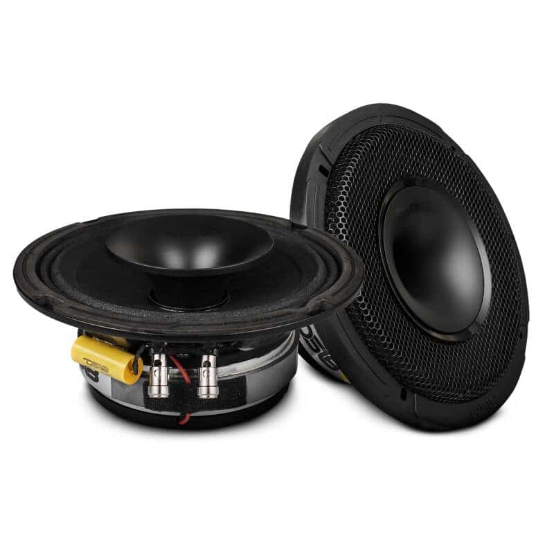 DS18 — DS18 6.5in 150 Watts RMS 2 ohm Mid-Range Loudspeaker Shallow Grill Included - view 6