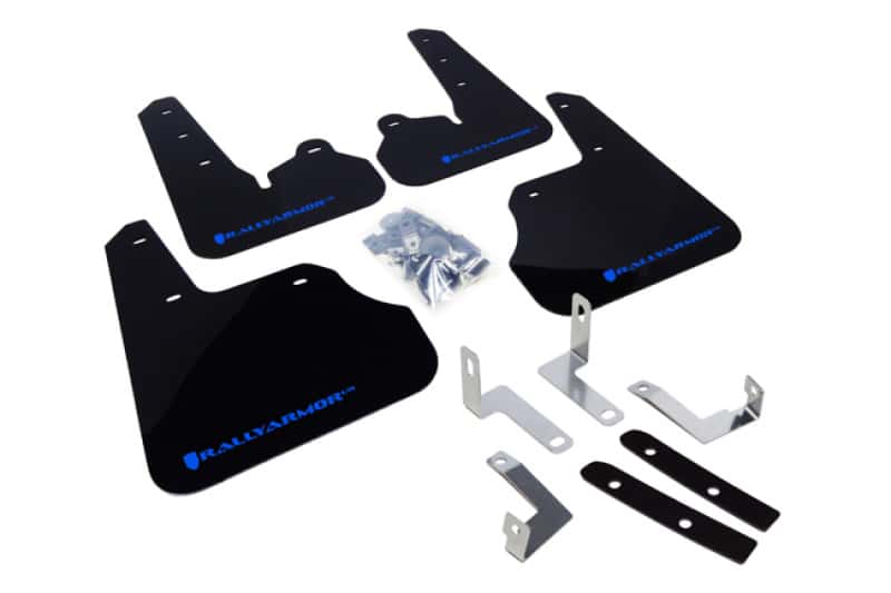 Rally Armor — Rally Armor 12-16 Subaru Impreza 4D/5D Black UR Mud Flap w/Blue Logo
Mud Flap - view 1