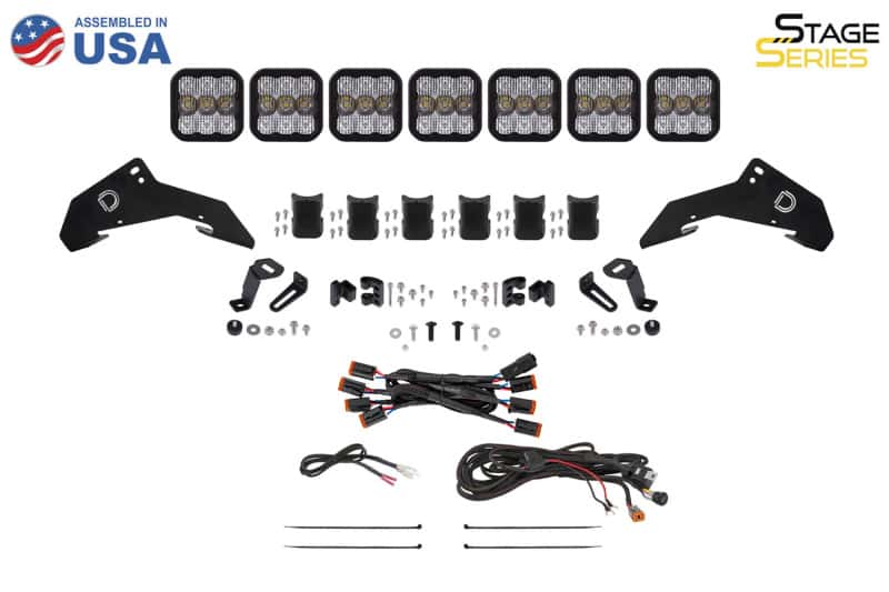 Diode Dynamics — Diode Dynamics 19-25 Honda Talon SS5 Roof CrossLink Lightbar Pro Kit w/ Cool White Lens - view 8