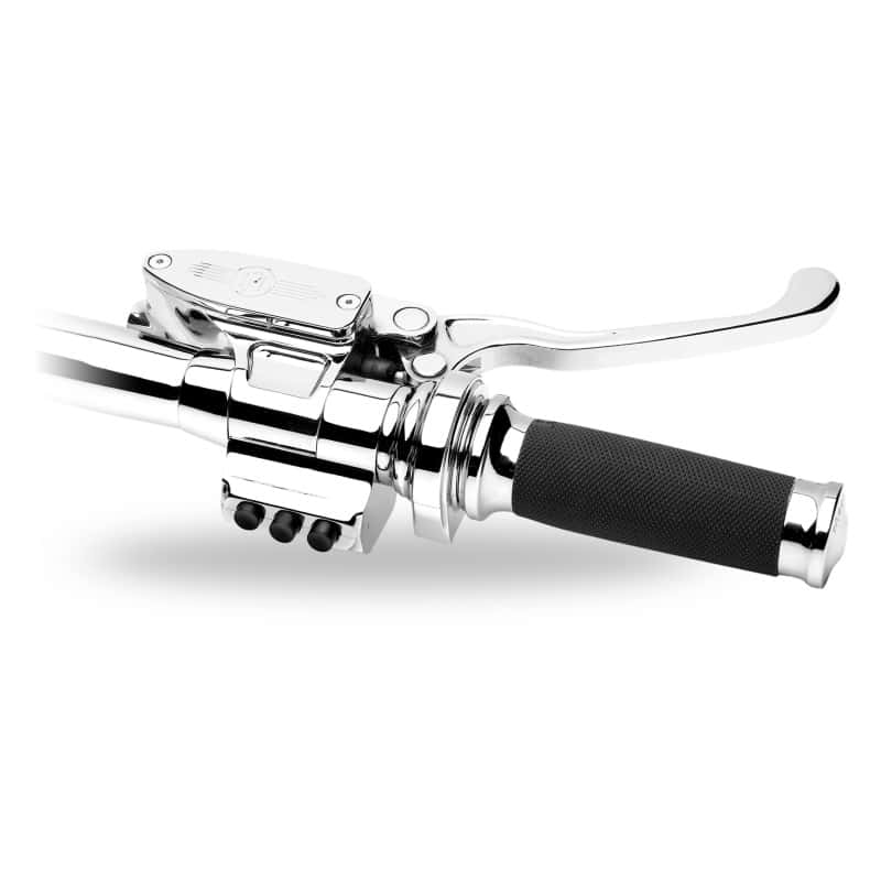 Performance Machine — Performance Machine 11/16 Front Brake Master Cylinder - Contour - Chrome - view 1
