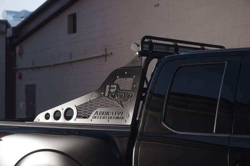 Addictive Desert Designs — Addictive Desert Designs 17-18 Ford F-150 Raptor Race Series Chase Rack w/ 2017 Grill Pattern
TrkCabProt/HeadRk
Chase Rack - view 7