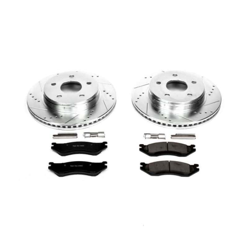 PowerStop — Power Stop 03-05 Dodge Ram 1500 Front Z23 Evolution Sport Brake Kit - view 1