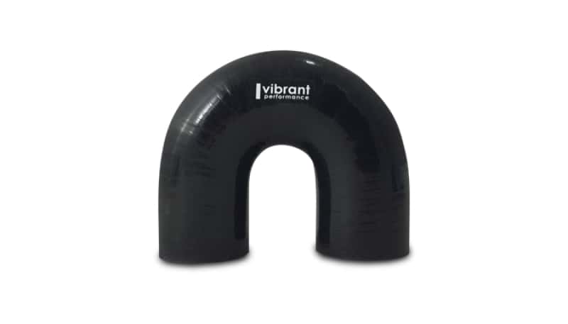 Vibrant — Vibrant 4 Ply Reinforced Silicone Elbow Connector - 3in ID x 4.25in Leg 180 Deg Elbow (BLACK)
3"ID180DegSilHoseBlk
Hose Coupler - view 2