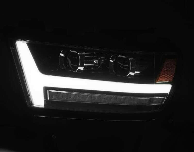 AlphaRex — AlphaRex 19-20 Dodge Ram 1500 LUXX LED Proj Headlights Plank Jet Blk w/Activ Light/Seq Signal/DRL
Projector Headlights - view 4