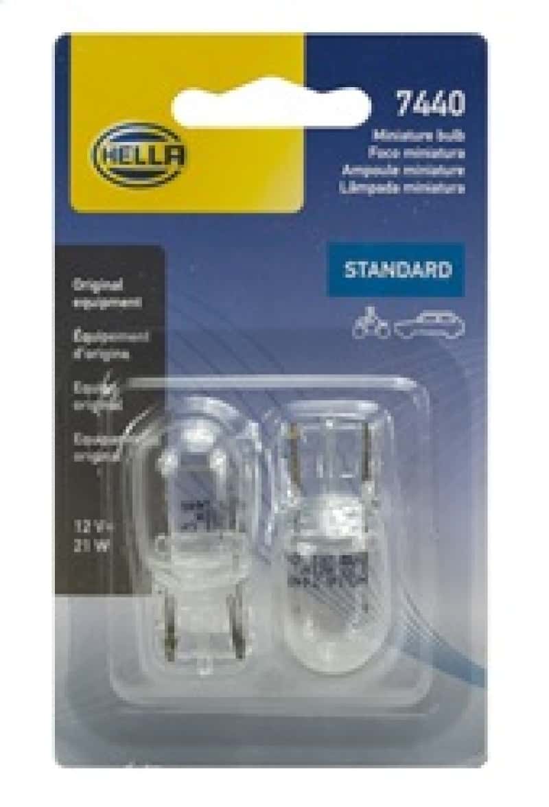 Hella — Hella Bulb 7440 12V 21W W3X16D T65 (2)
7440TB Incan Bulb - view 6