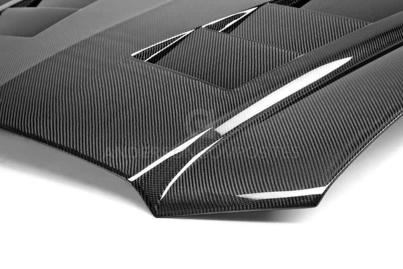 Anderson Composites — Anderson Composites 11-13 Dodge Charger Type-TS Hood - view 7