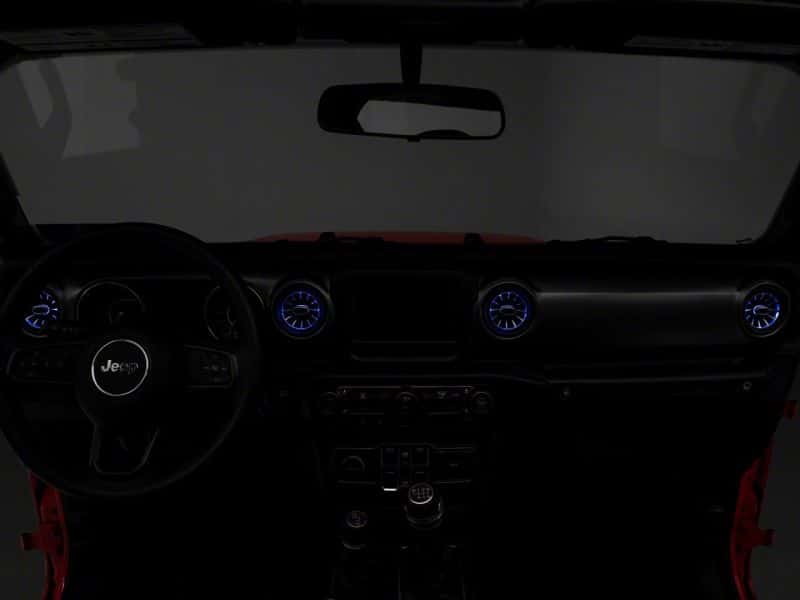 Raxiom — Raxiom 18-23 Jeep Wrangler JL LED Ambient Vent Lighting Kit
Lights - view 13