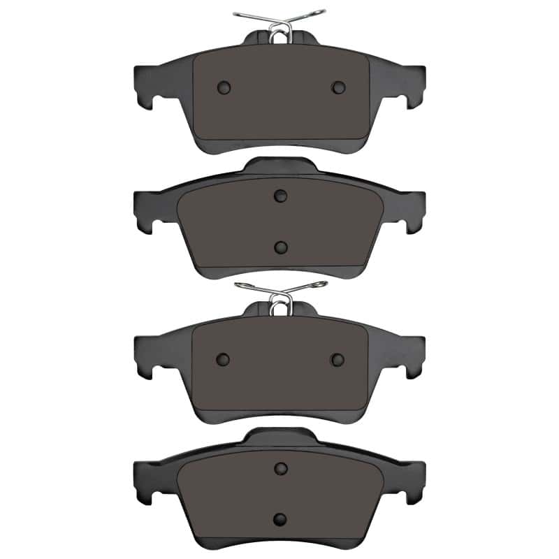 DFC — DFC 03-18 Chevrolet Cobalt Rear 5000 Advanced Low Metallic Brake Pads
DFC Brake Pad Set - view 3