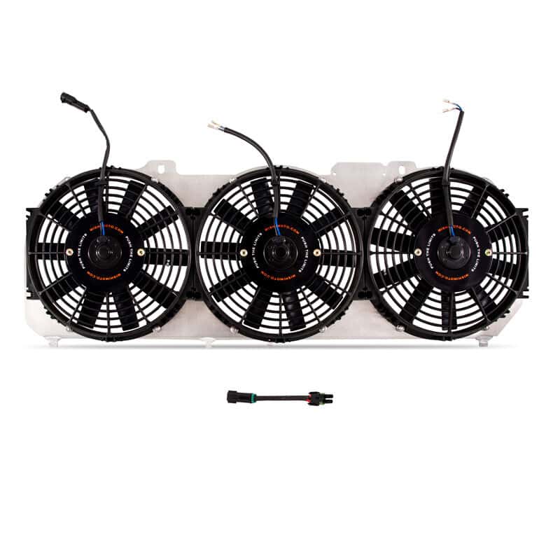 Mishimoto — Mishimoto 89-01 Jeep Cherokee XJ 4.0L Performance Aluminum Fan Shroud w/o Controller
Cooling Fan Assembly - view 1