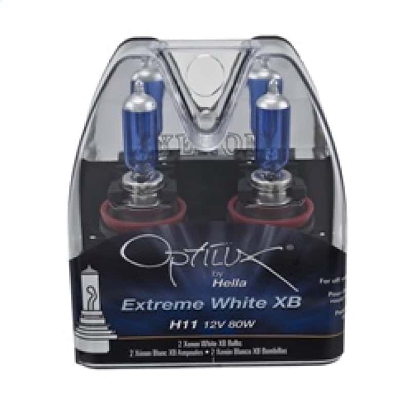 Hella — Hella Optilux XB Extreme Type H11 12V 80W Blue Bulbs - Pair
H11 Halogen Bulb
Bulb - view 18