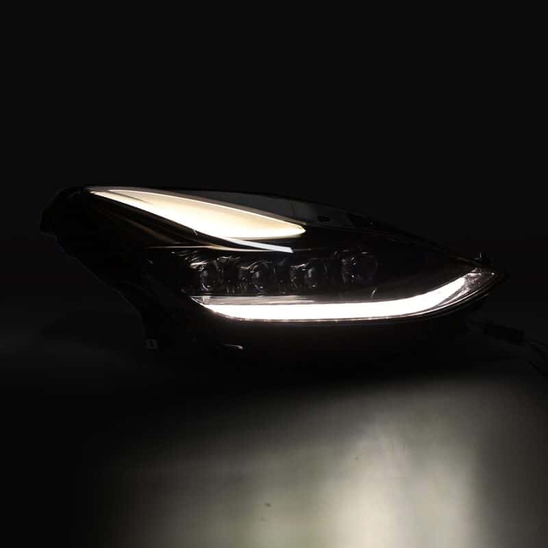 AlphaRex — AlphaRex 17-22 Tesla Model 3/20-23 Model Y NOVA LED Proj Headlights Alpha-Blk w/Actv Lgt & Seq.Sig
Projector Headlights - view 3