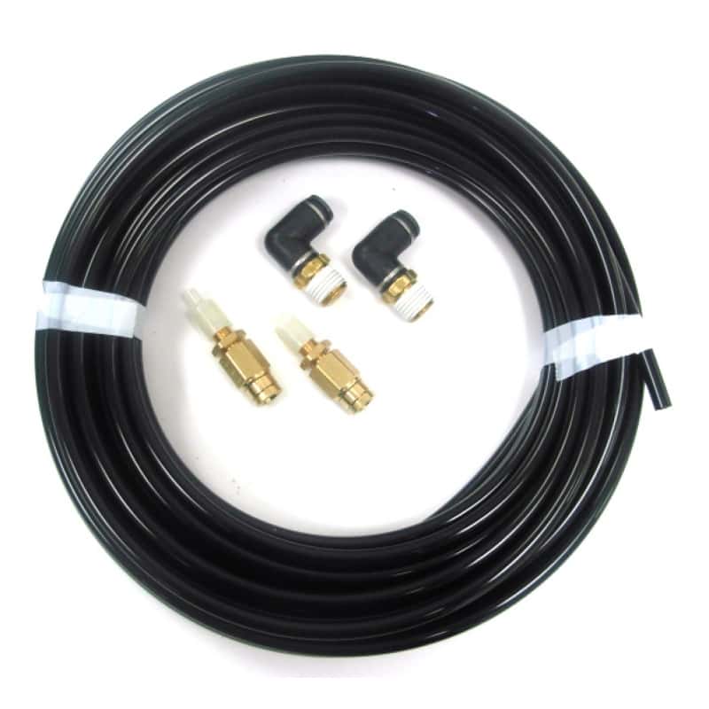 Ridetech — Ridetech Inflation Kit with 2 Schrader Valves and 90 Degree Fittings
Inf. Kit 1/4" airlin - view 1