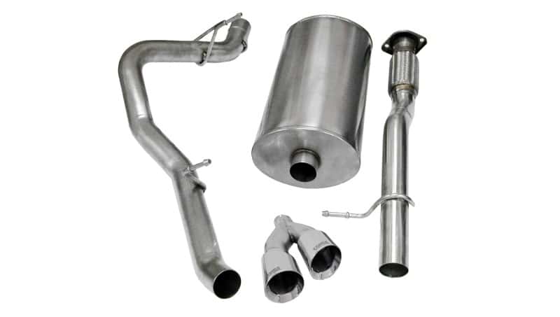 CORSA Performance — Corsa 2009-2013 Chevrolet Suburban 1500 5.3L V8 Polished Sport Cat-Back Exhaust
Exhaust - view 3