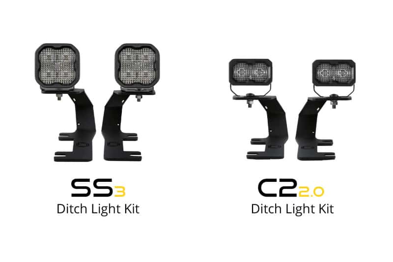 Diode Dynamics — Diode Dynamics 14-19 Silverado/Sierra SS3 LED Ditch Light Kit - Yellow Pro Combo - view 4