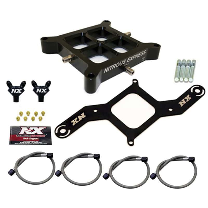 Nitrous Express — Nitrous Express 4150 Crossbar Nitrous Plate Conversion Stage 6
Injector Plate
N2OSys - view 2