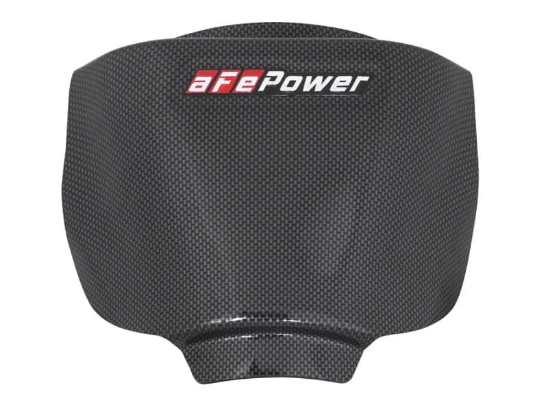 aFe — aFe MagnumFORCE Intake Rain Shield 15-16 Dodge Challenger SRT Hellcat 6.2L V8 (sc) - Carbon Finish
Magnum FORCE Cover - view 3