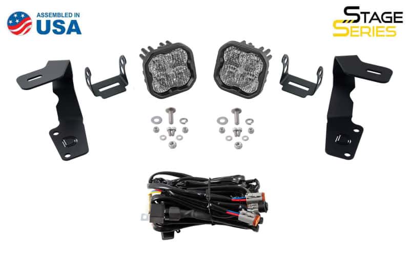 Diode Dynamics — Diode Dynamics 15-21 Subaru WRX/STi Pro SS3 LED Ditch Light Kit - Yellow Combo - view 8