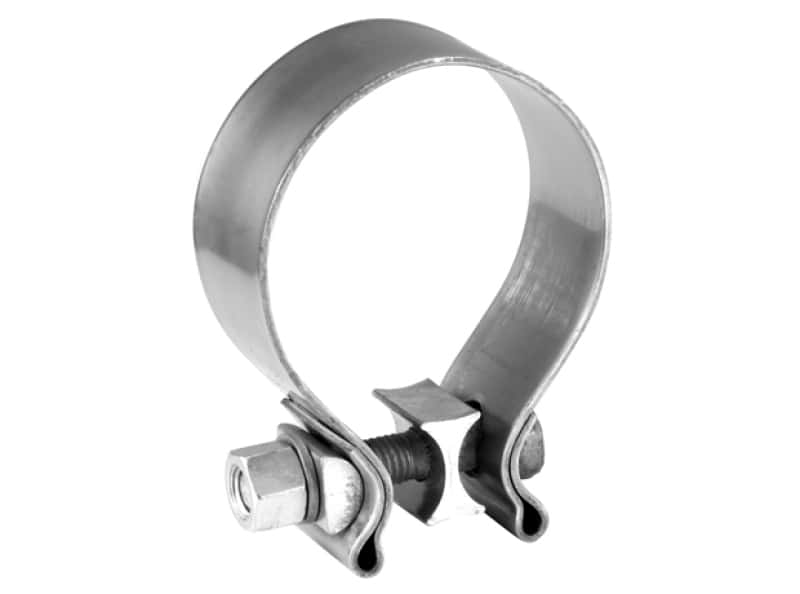 Borla — Borla 4in T-304 Stainless Steel AccuSeal Single Bolt Band Clamp
Clamp - Accuseal
ExhstClamp - view 2