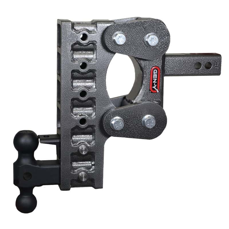 GEN-Y Hitch — Gen-Y The Boss Torsion-Flex 2in Shank 10in Drop 10K Hitch w/GH-031 Dual-Ball/GH-032 Pintle Lock
Drop Hitch - view 1