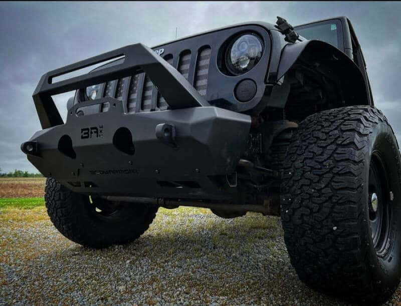 Body Armor 4x4 — Body Armor 4x4 07-22 Jeep Wrangler JK/JL & Gladiator JT Orion Stubby Front Bumper
Orion Front Bumper - view 5